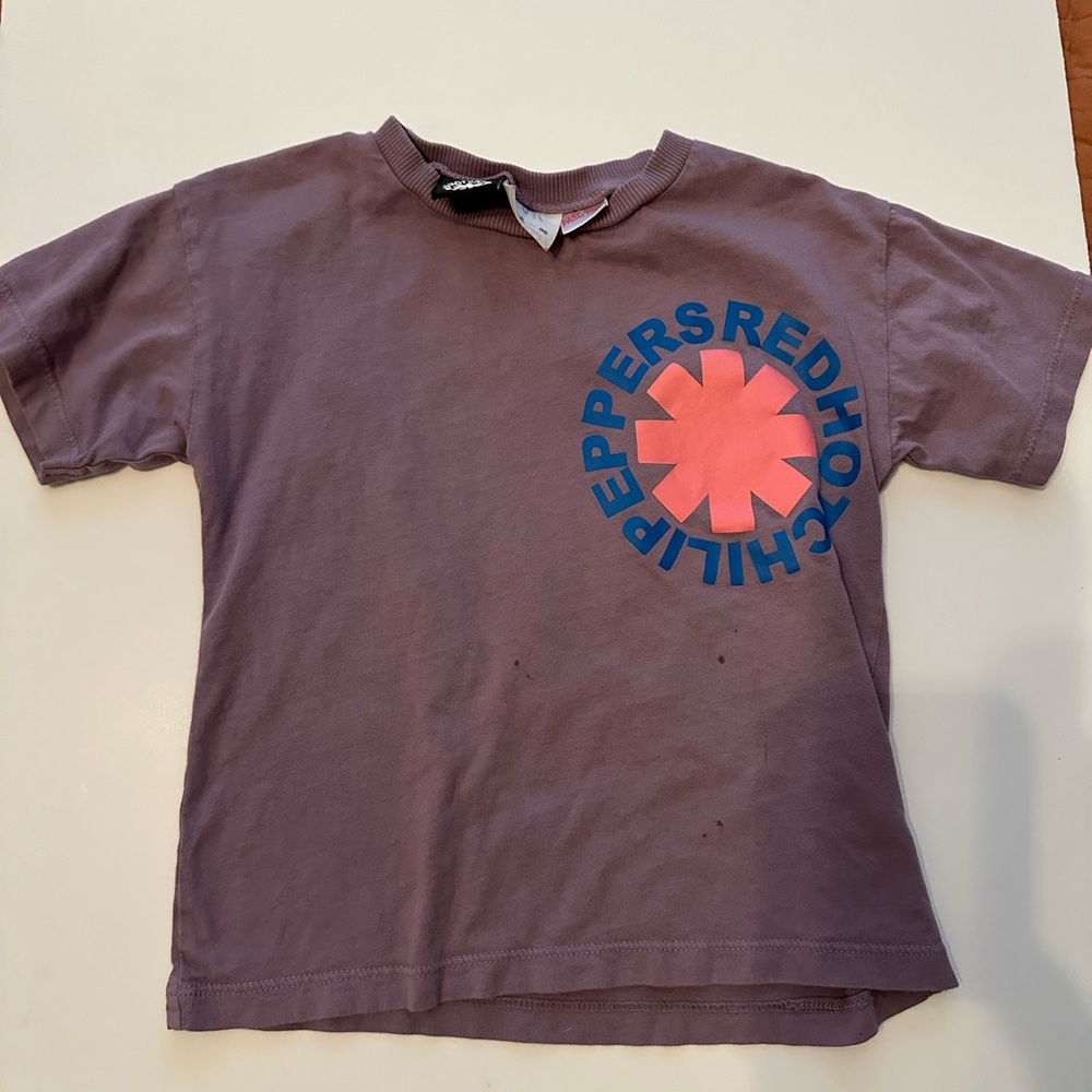Zara kids Red Hot Chili Peppers t-shirt 2-3T